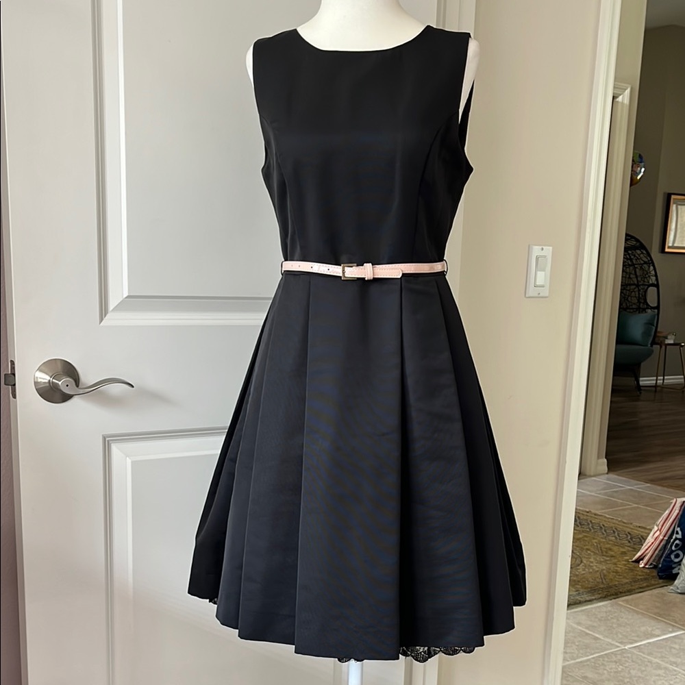 Elegant Black Jason Wu for Target Cocktail Sleeveless Dress with Belt